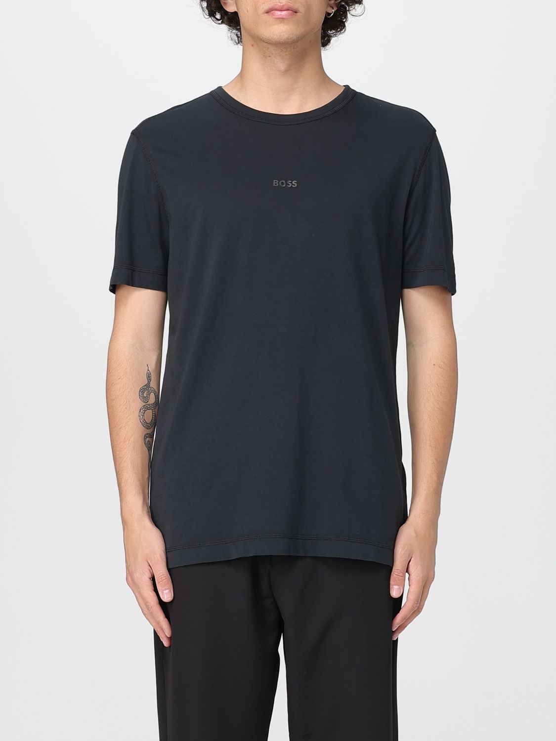 Boss T Shirt Men Beige