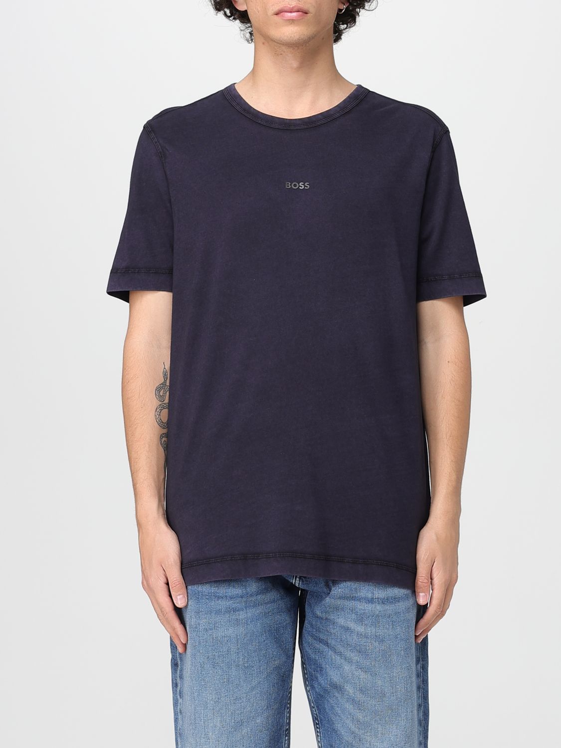 Boss T Shirt Men Beige