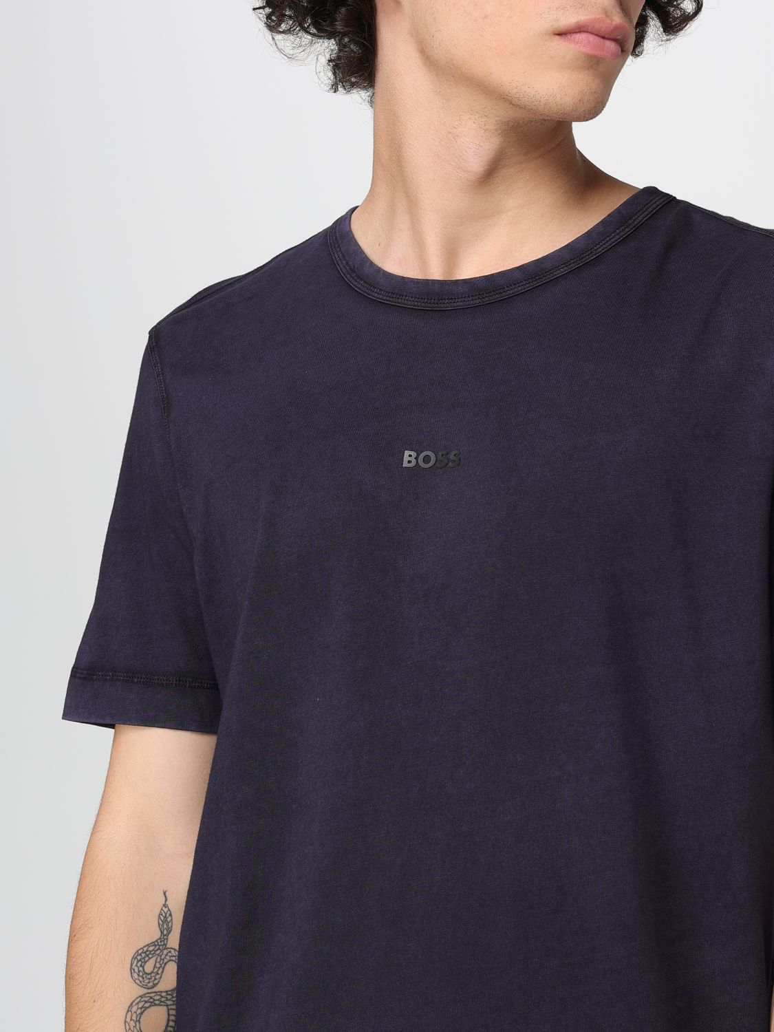 Boss T Shirt Men Beige