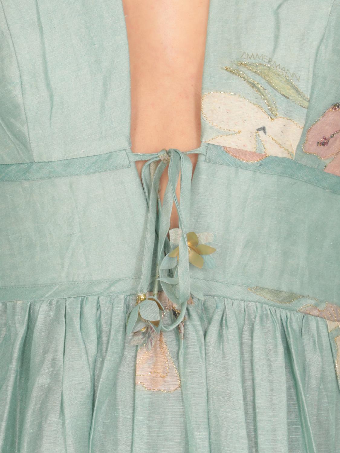 Zimmermann Dress Woman Sky Blue