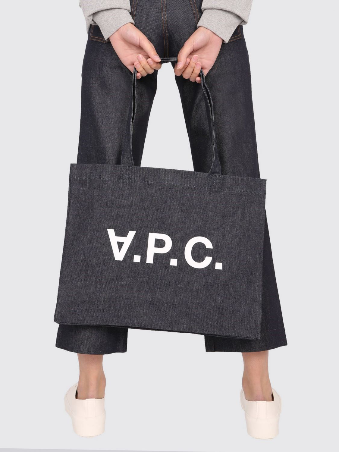 A.P.C. Crossbody Bags Woman Denim