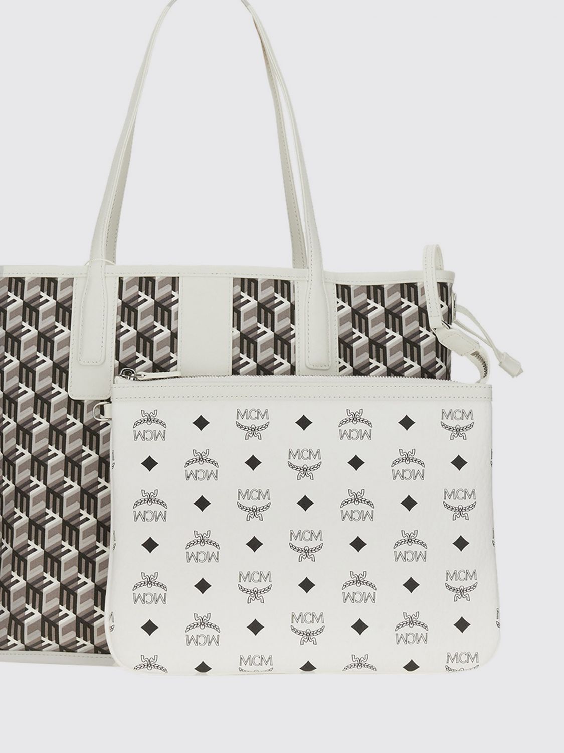 Mcm Crossbody Bags Woman White