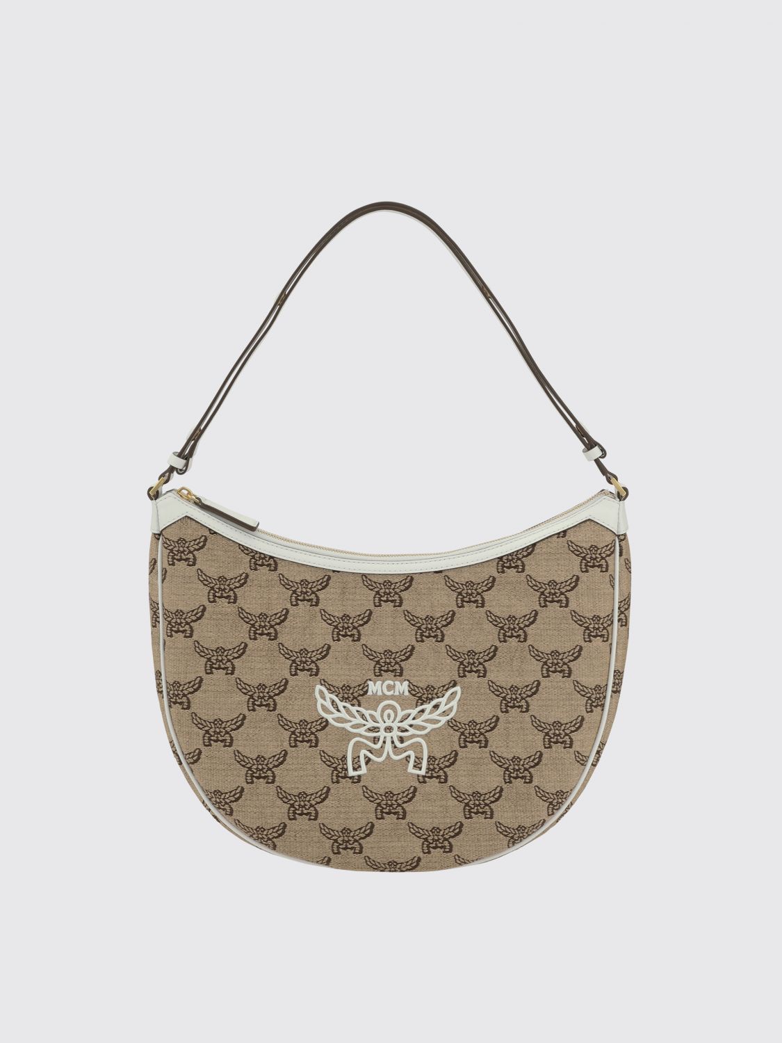 Mcm Shoulder Bag Woman Beige