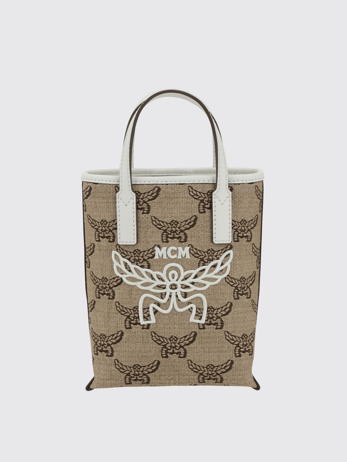 Mcm Mini Bag Woman Beige
