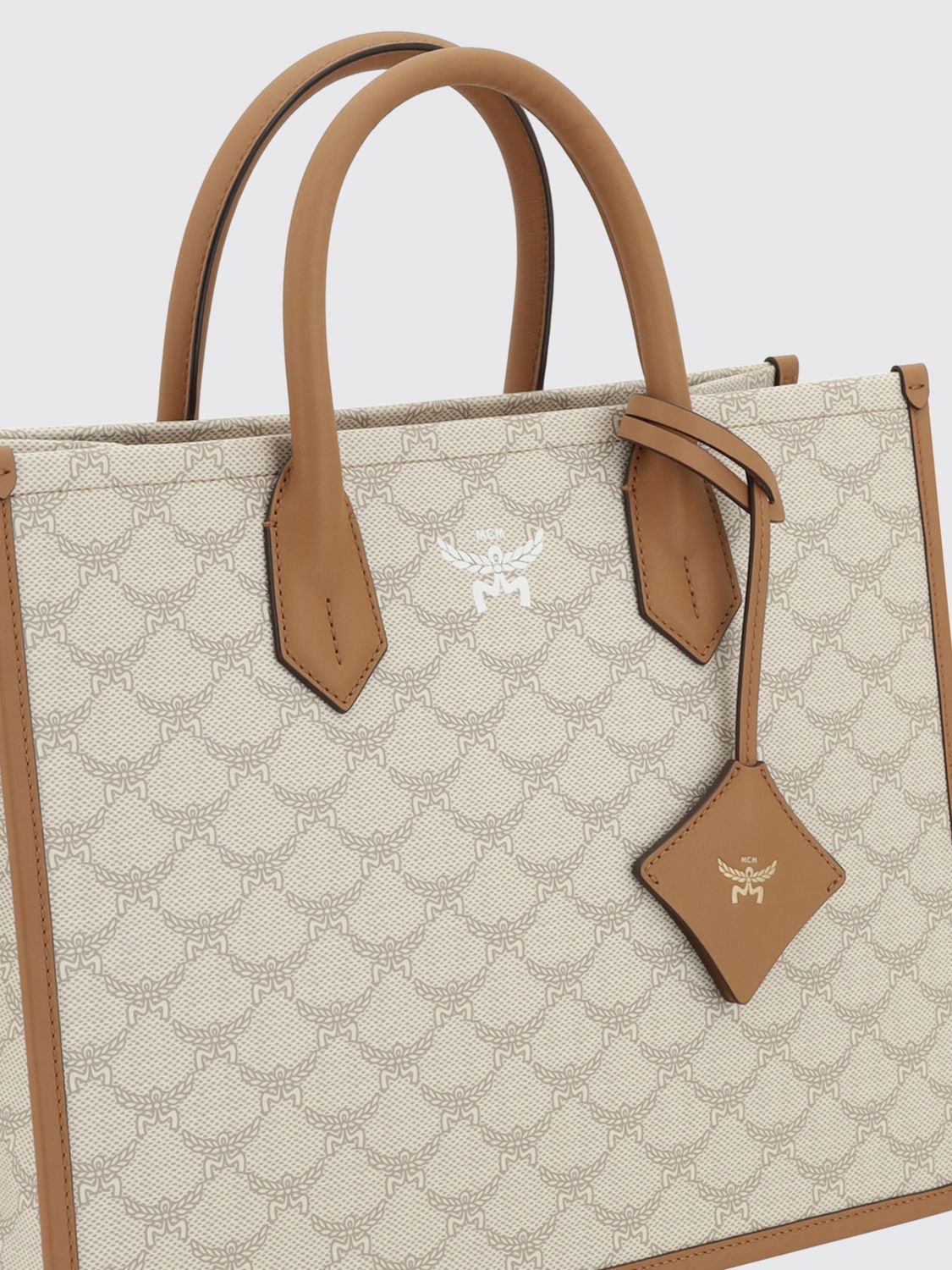Mcm Handbag Woman Beige
