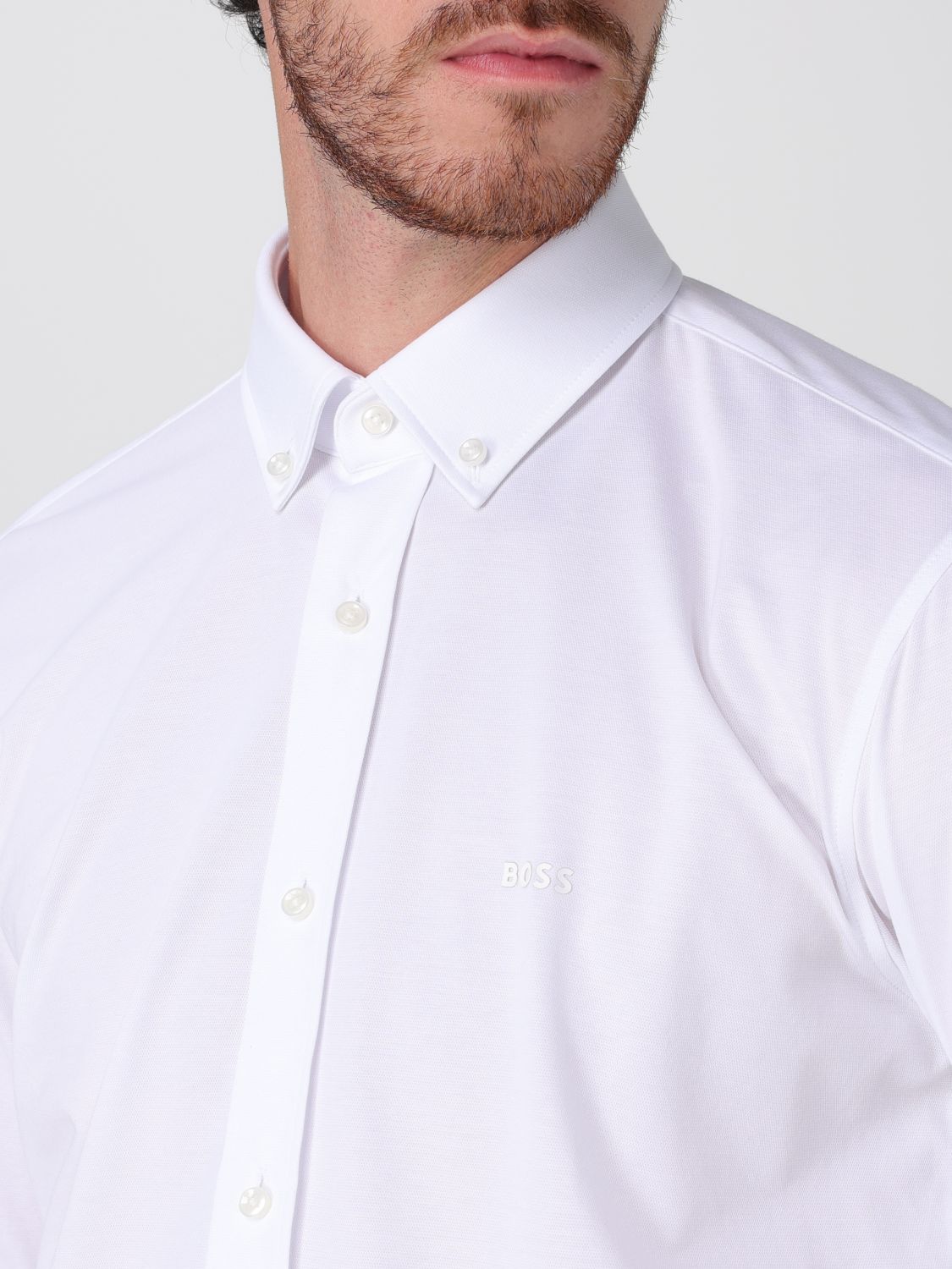 Boss Shirt Men Blue