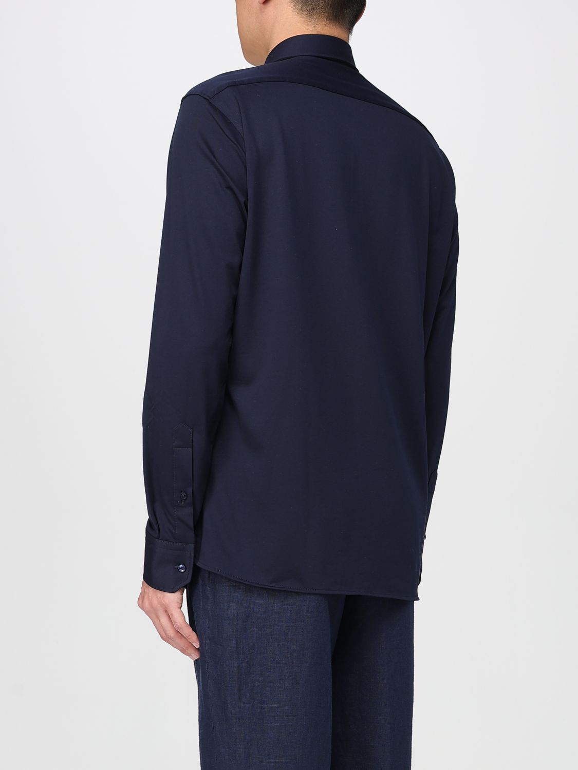 Boss Shirt Men Blue