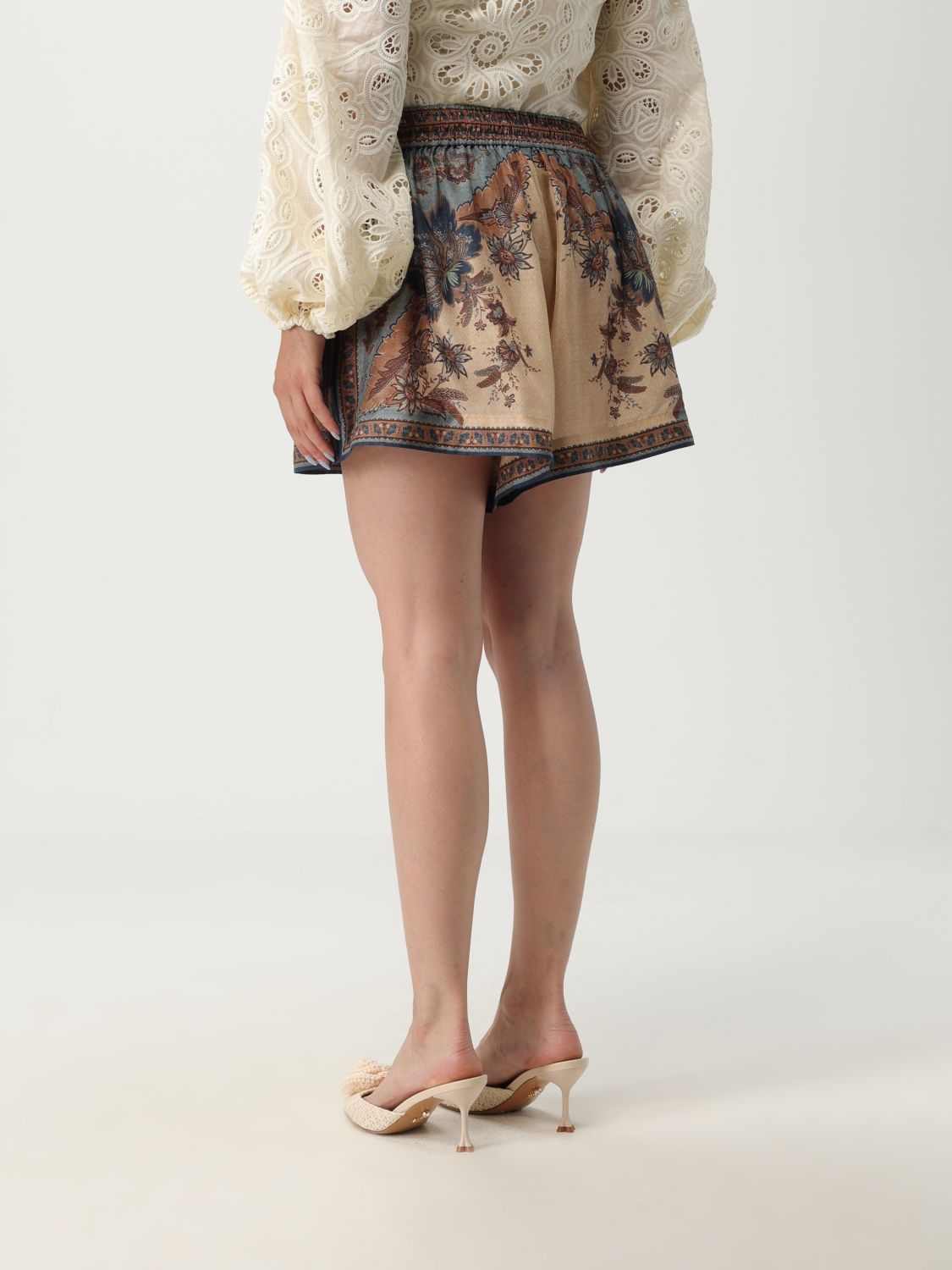 Zimmermann Short Woman Blue