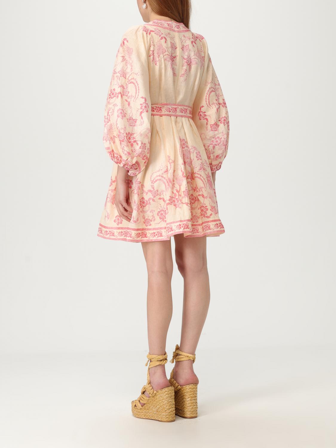 Zimmermann Dress Woman Yellow Cream