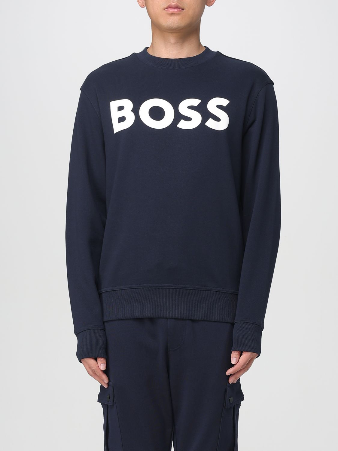Boss Sweatshirt Men Beige