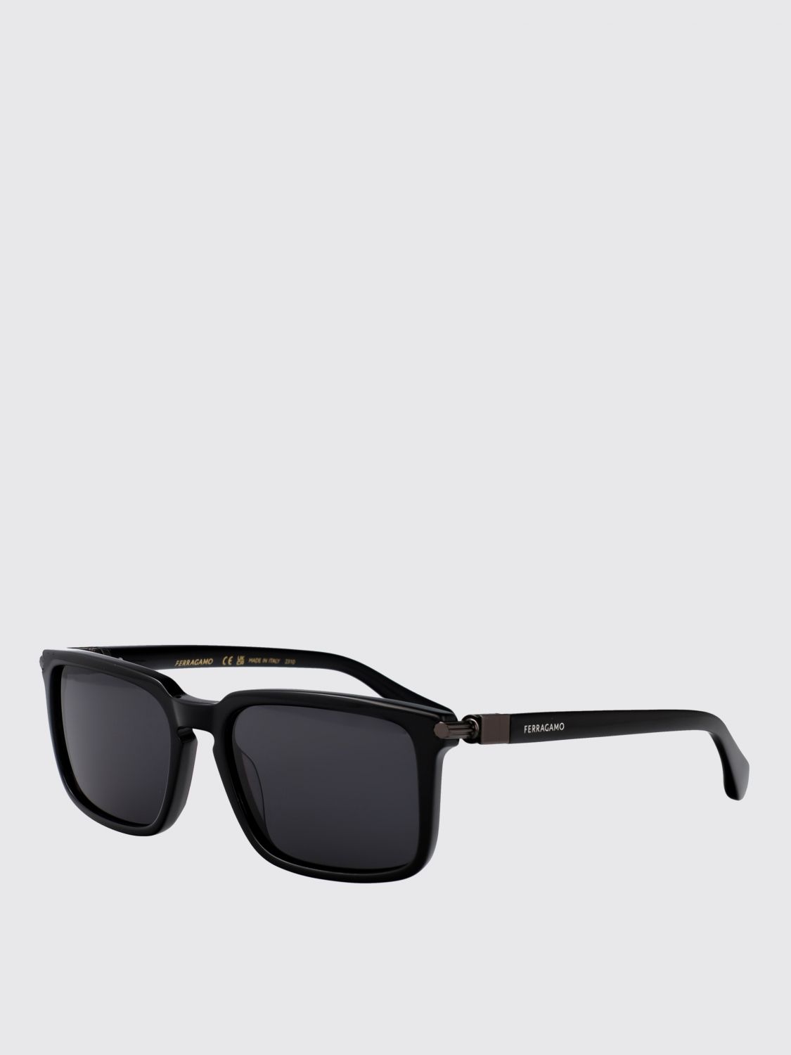 Ferragamo Sunglasses Men Black