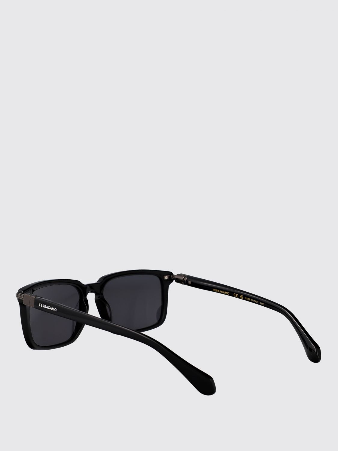 Ferragamo Sunglasses Men Black