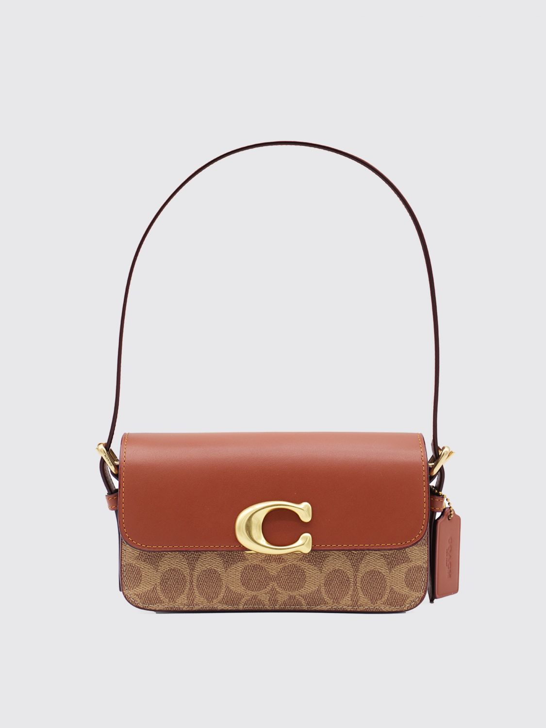 Coach Shoulder Bag Woman Brown