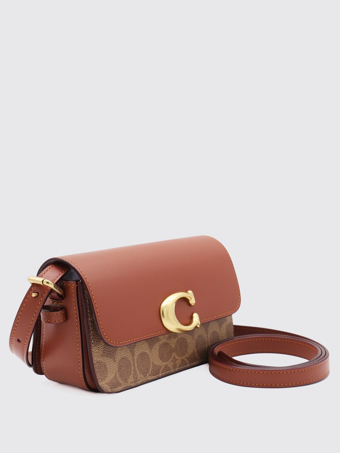 Coach Shoulder Bag Woman Brown