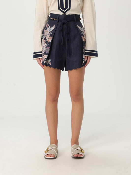 Zimmermann Pants Woman Navy