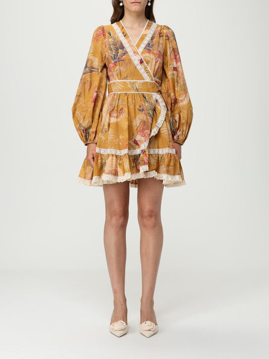 Zimmermann Dress Woman Mustard