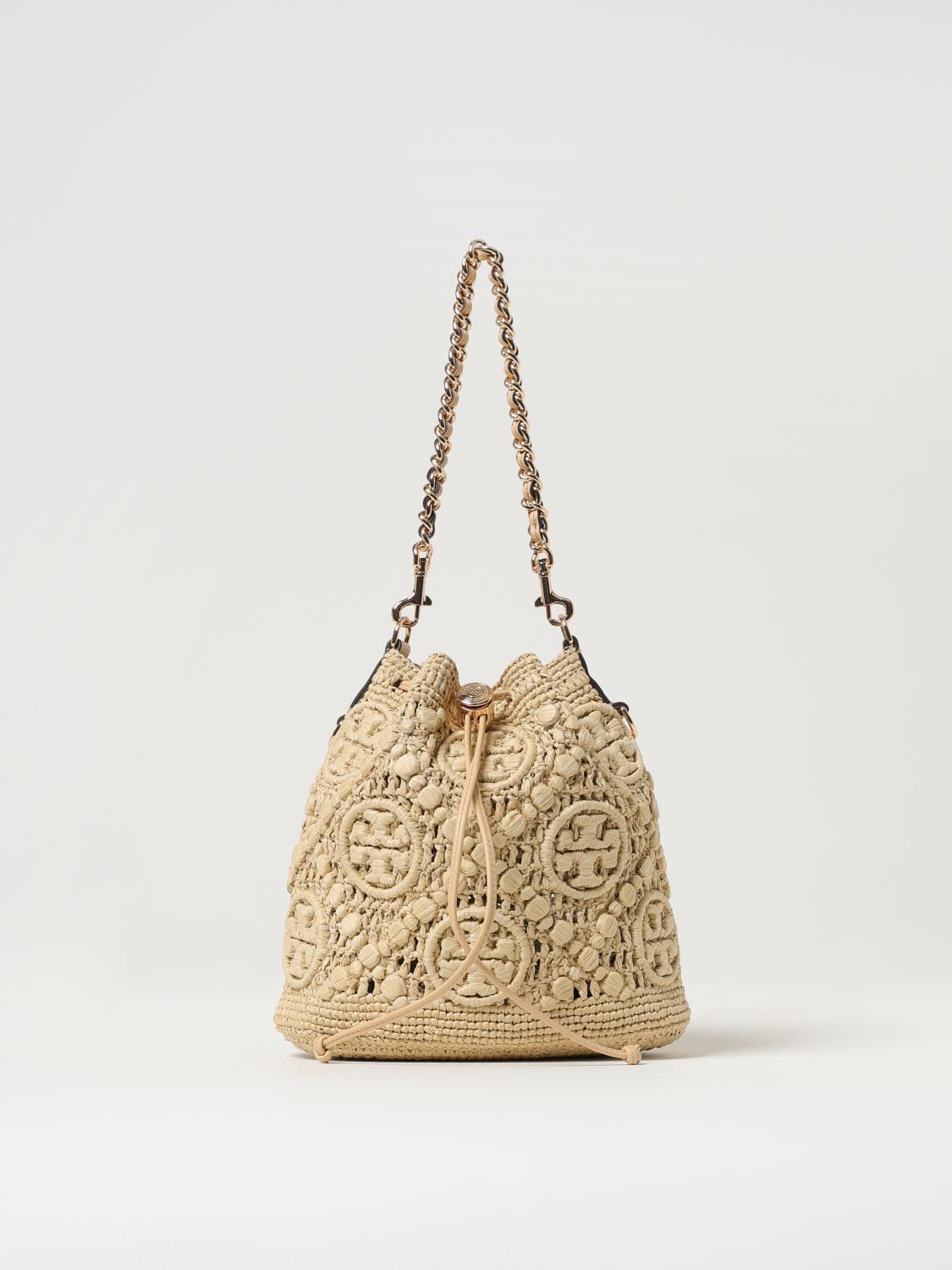 ショルダーバッグ・ポシェット TORY BURCH Woman Crossbody bags Beige 169134 254 Fleming Soft Crossbody Bag: Women's Designer Crossbody Bags