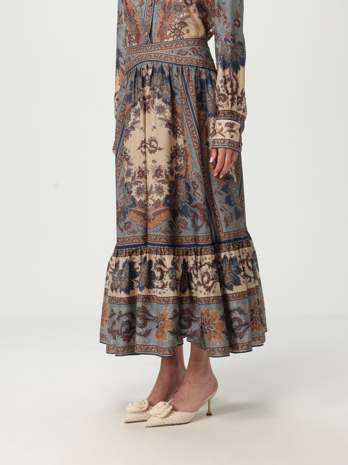 Zimmermann Skirt Woman Blue