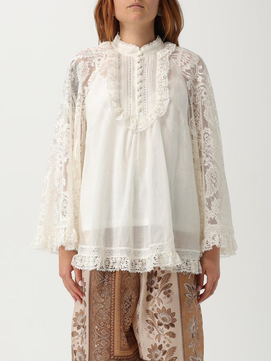 Zimmermann Cape Woman White