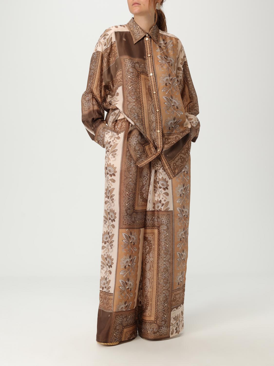 Zimmermann Pants Woman Brown