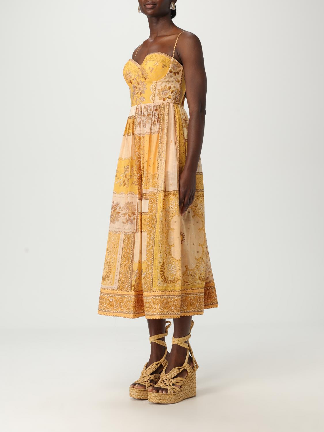 Zimmermann Dress Woman Yellow