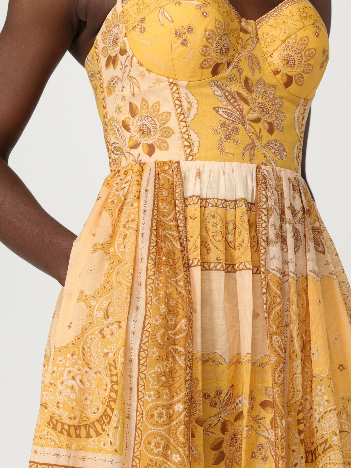 Zimmermann Dress Woman Yellow