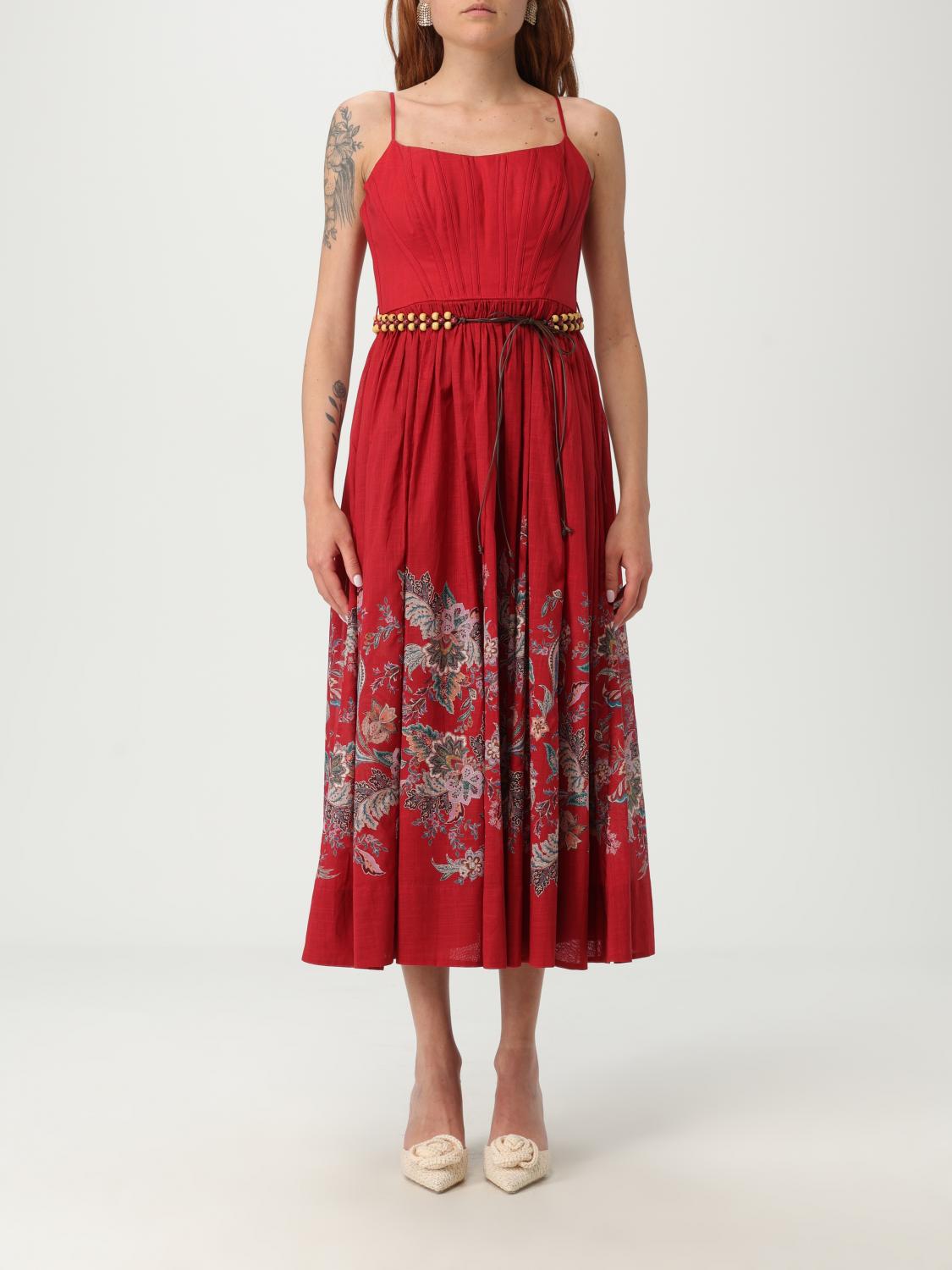Zimmermann Dress Woman Red