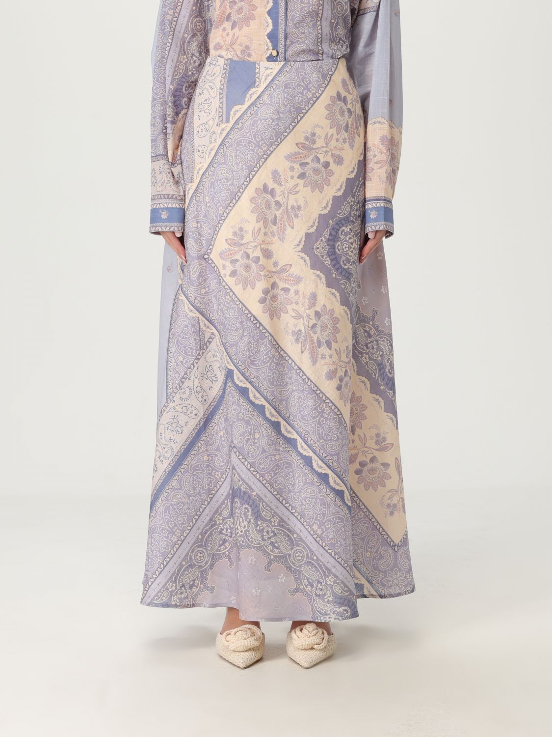 Zimmermann Skirt Woman Violet