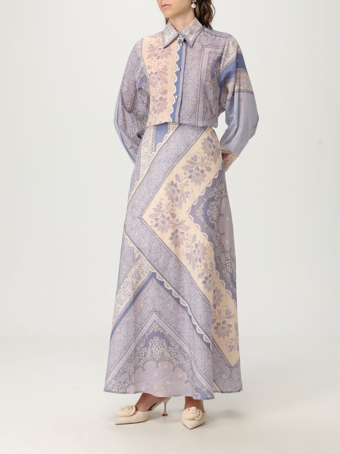 Zimmermann Skirt Woman Violet
