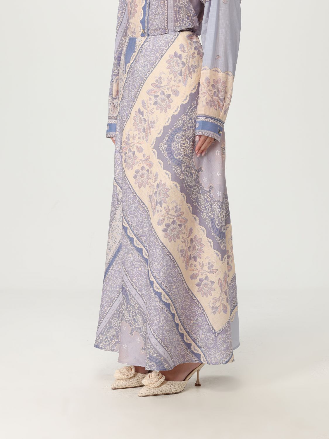 Zimmermann Skirt Woman Violet