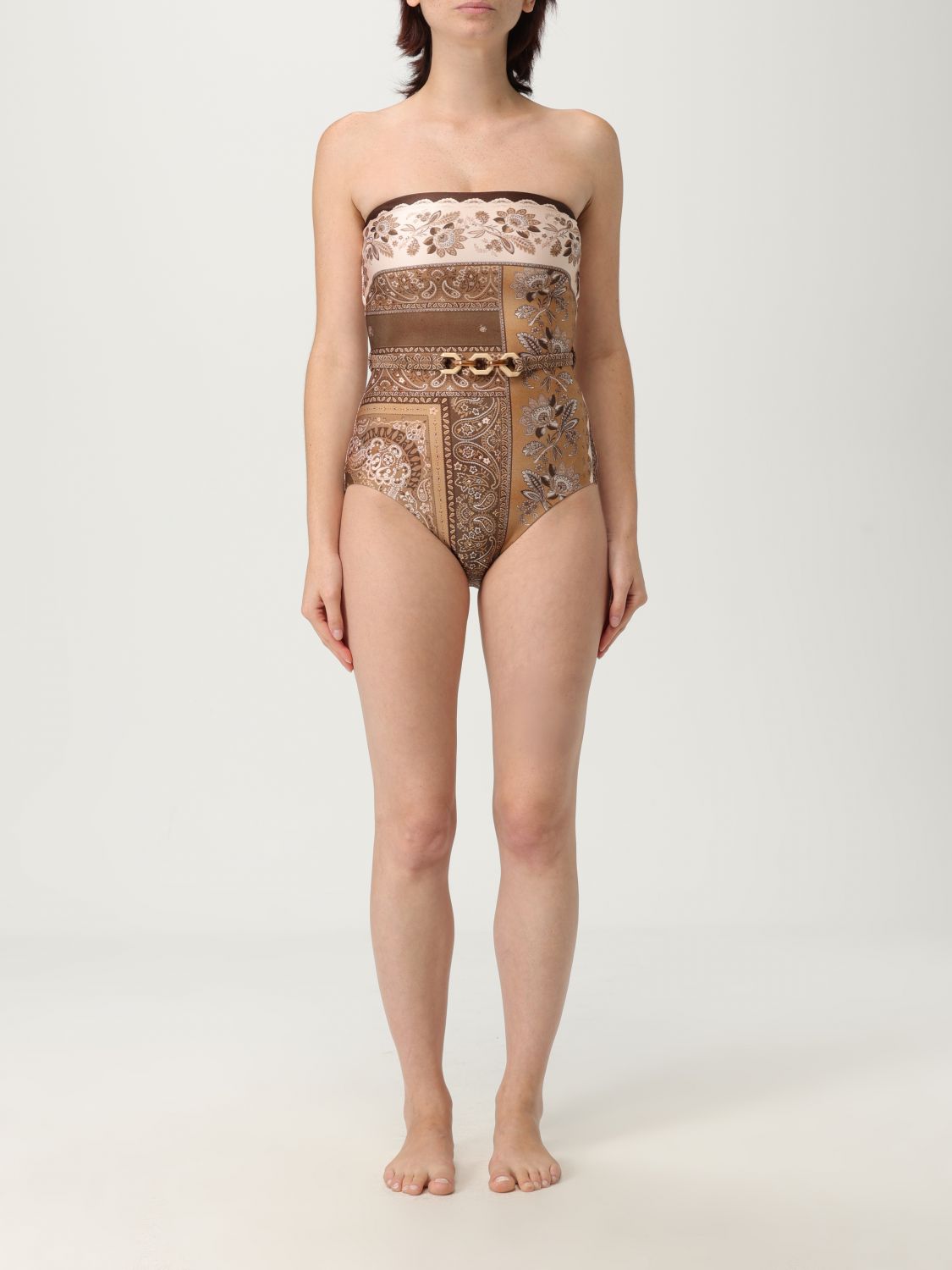 Zimmermann Swimsuit Woman Brown