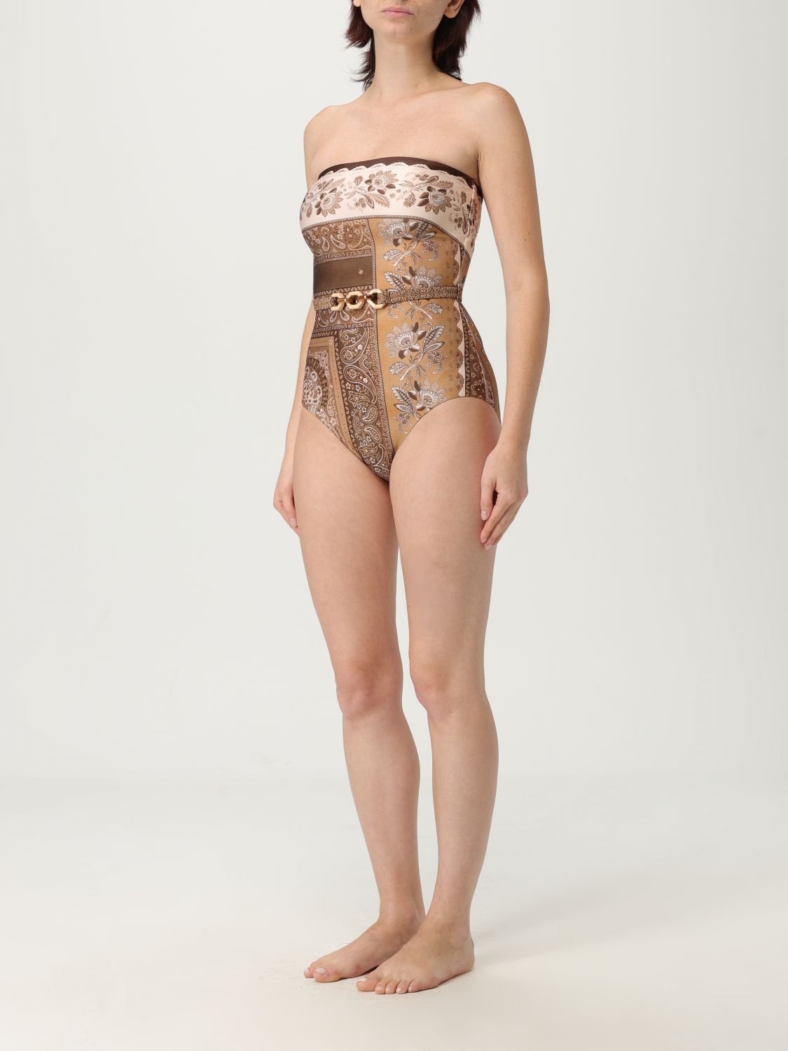 Zimmermann Swimsuit Woman Brown