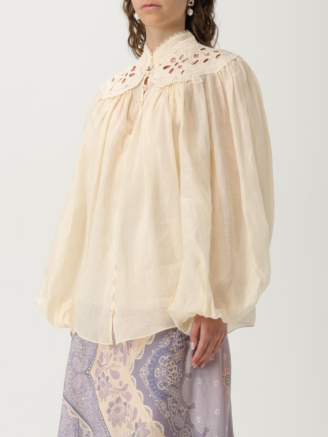 Zimmermann Shirt Woman Ivory