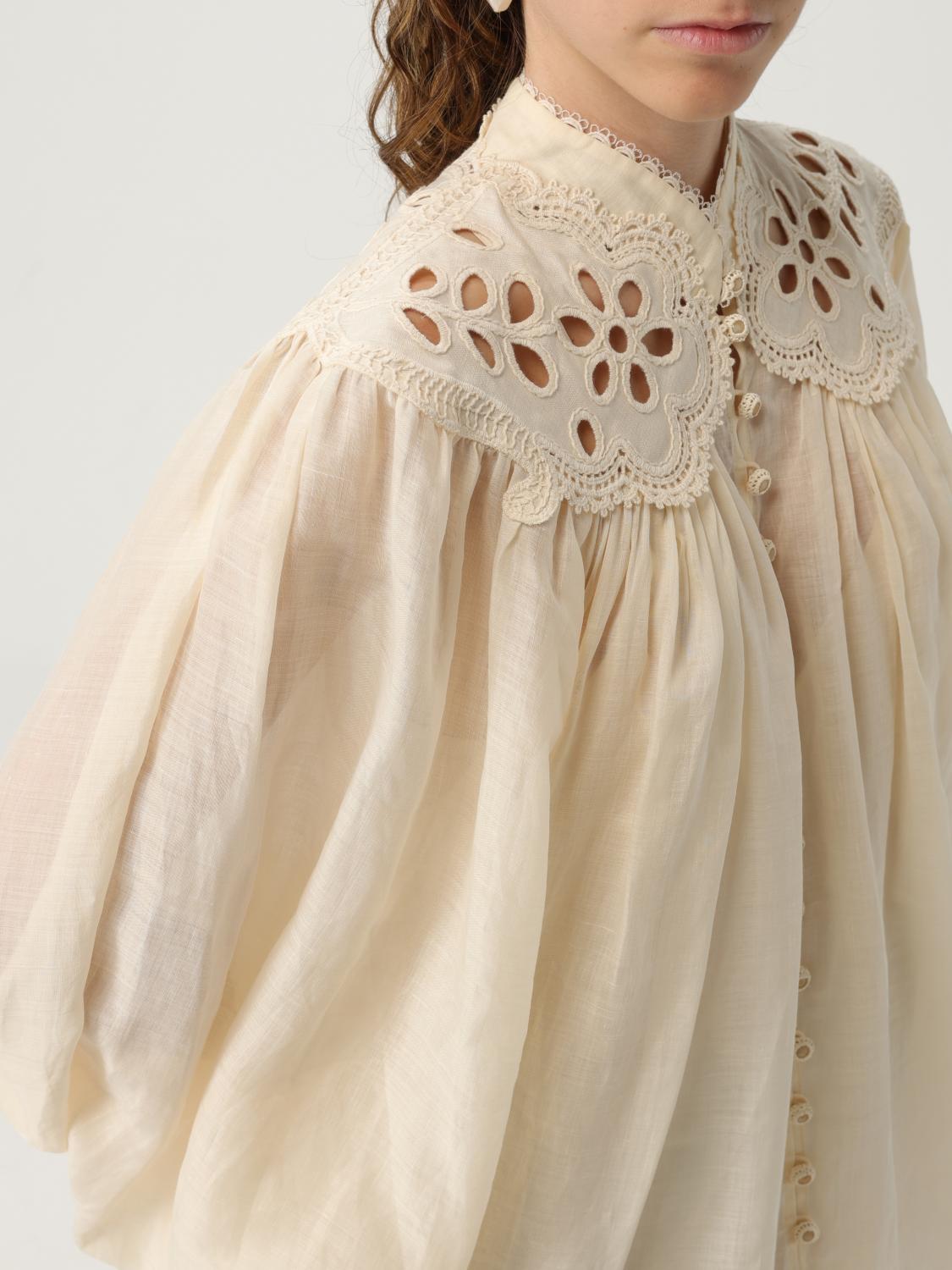 Zimmermann Shirt Woman Ivory