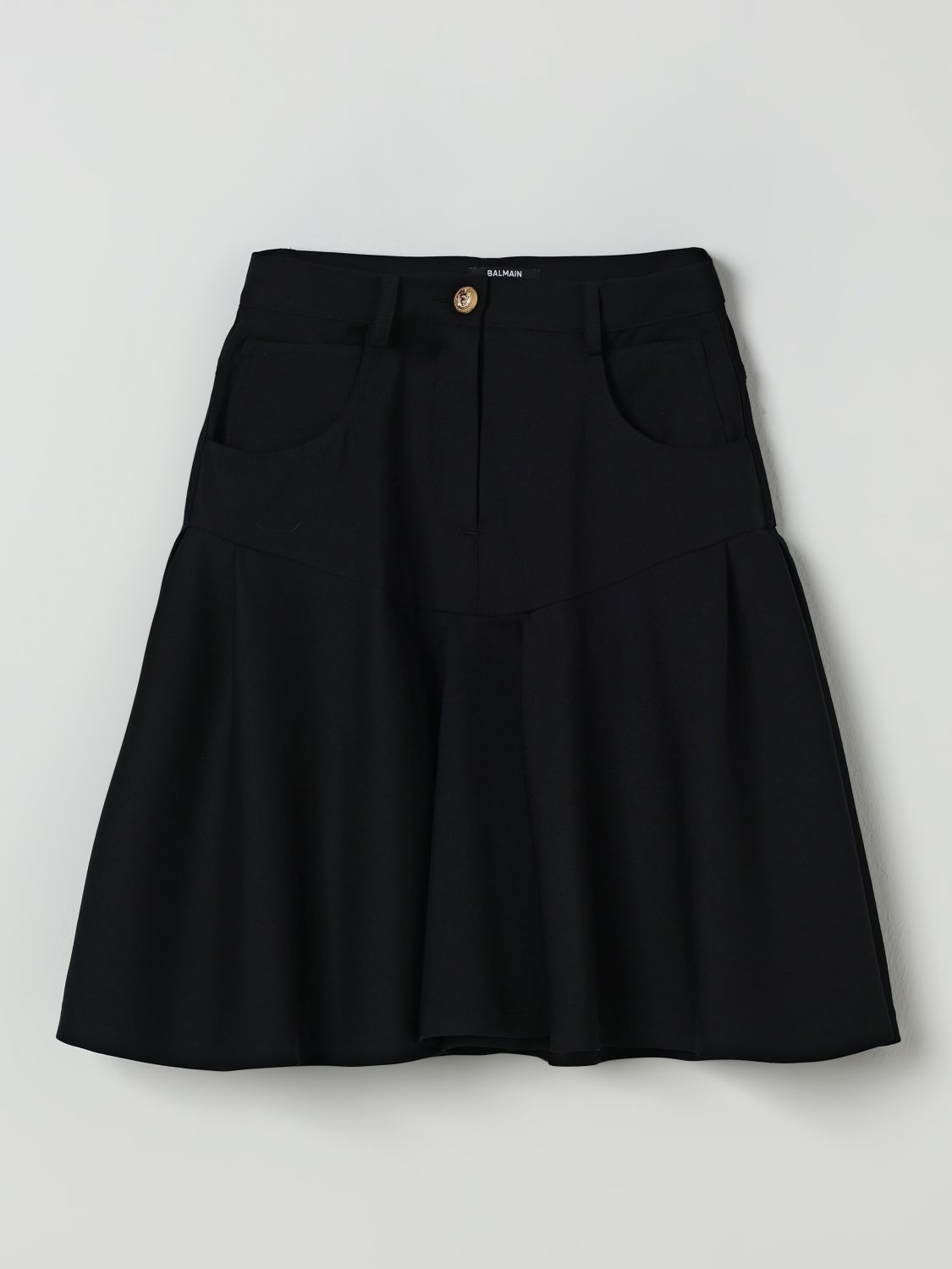 Balmain Skirt Kids Black