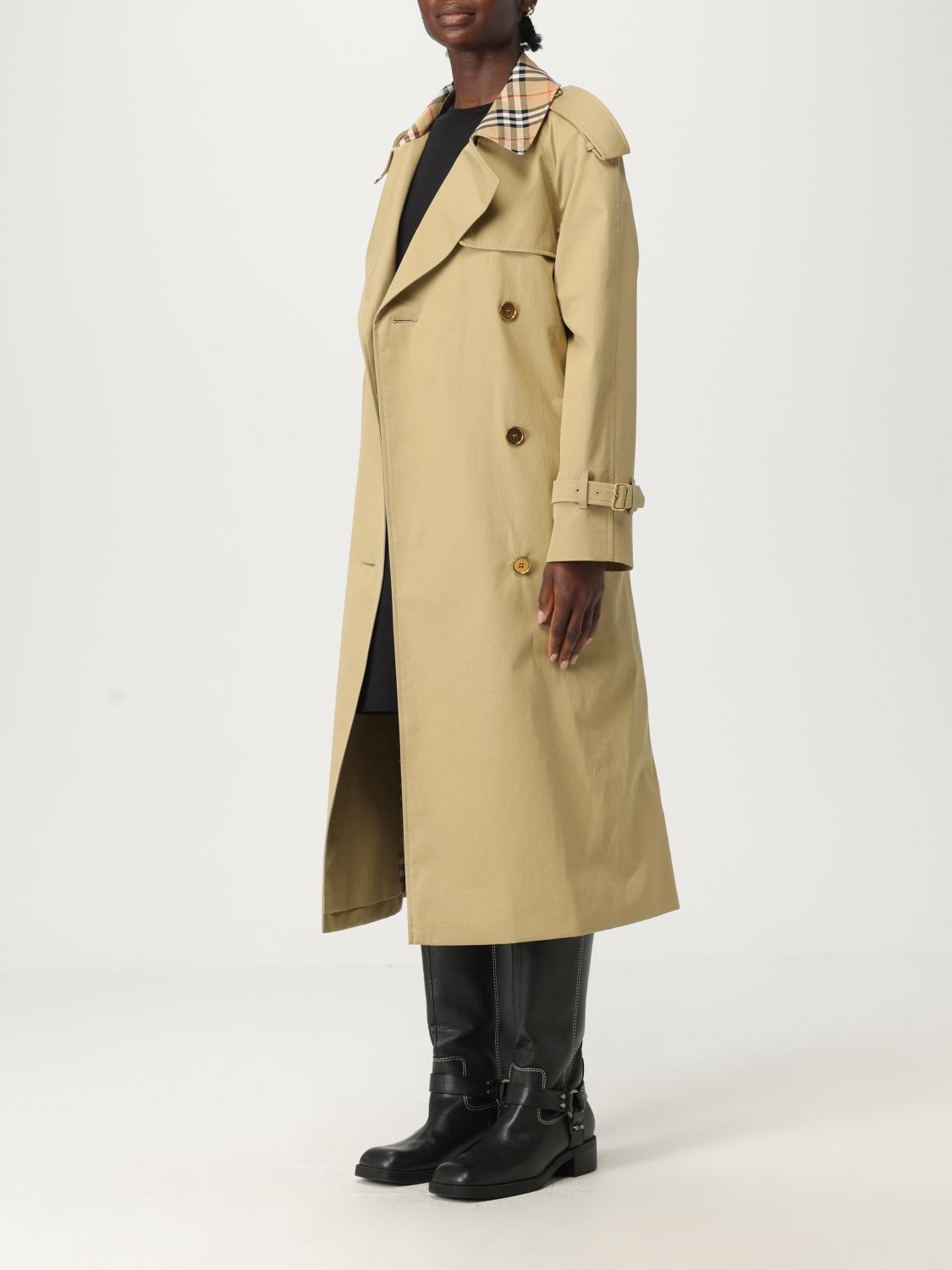 Burberry Trench Coat Woman Brown