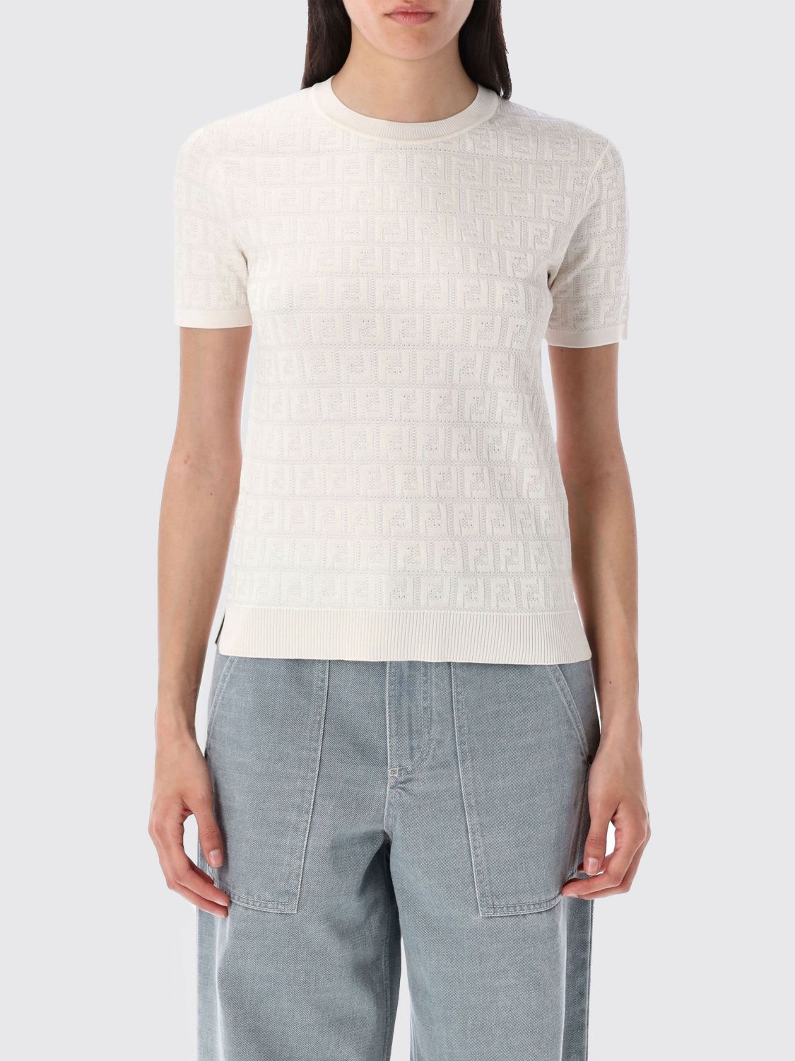Fendi Sweater Woman Pink