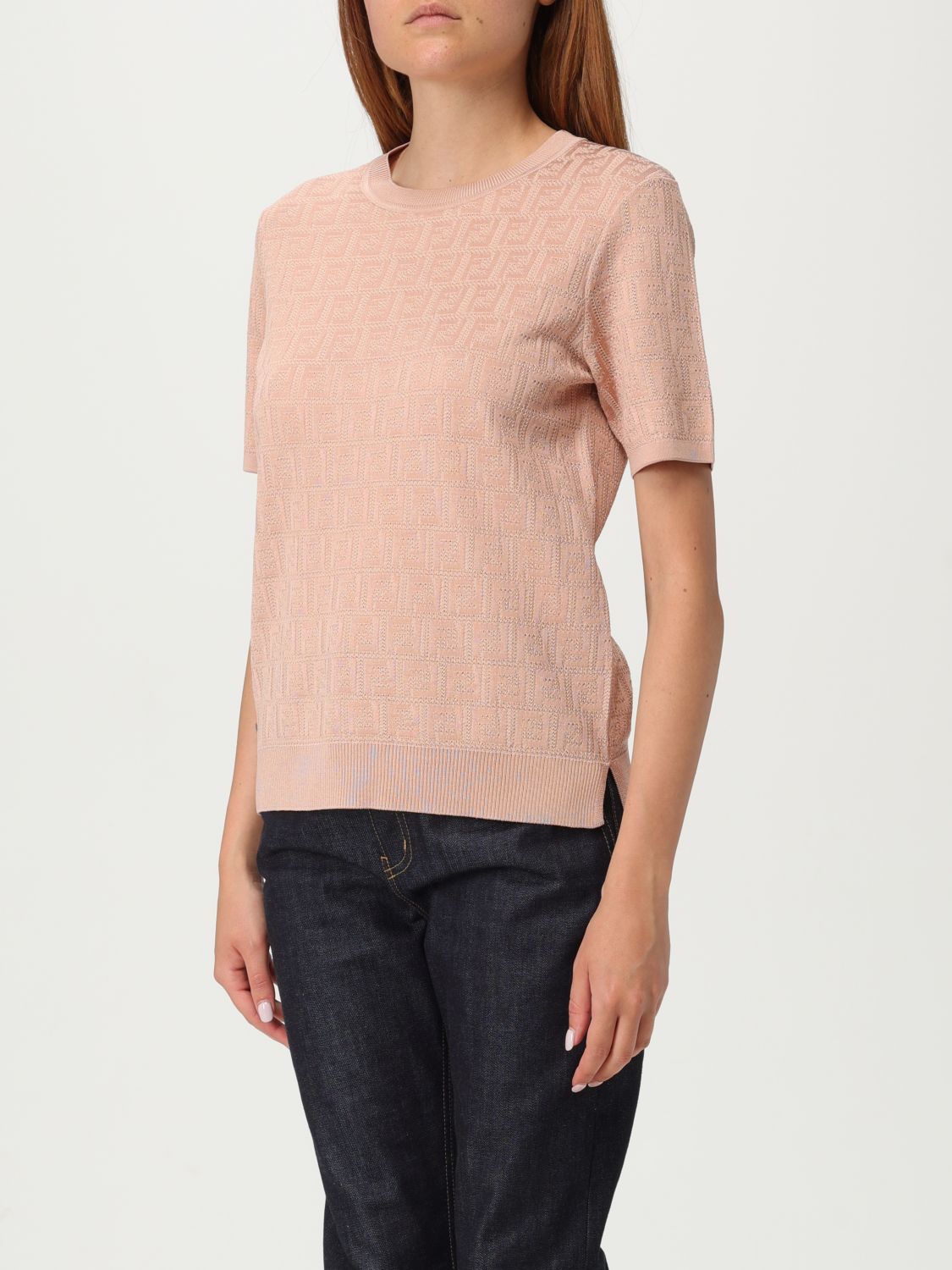 Fendi Sweater Woman Pink
