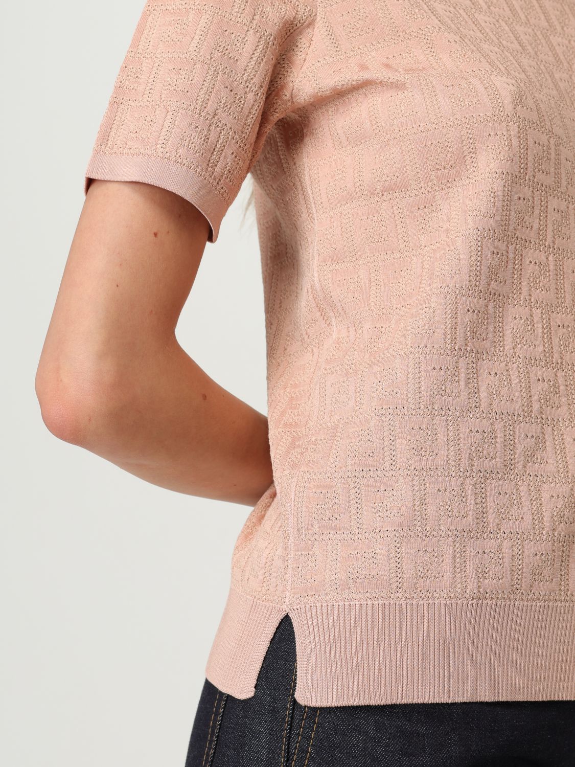 Fendi Sweater Woman Pink