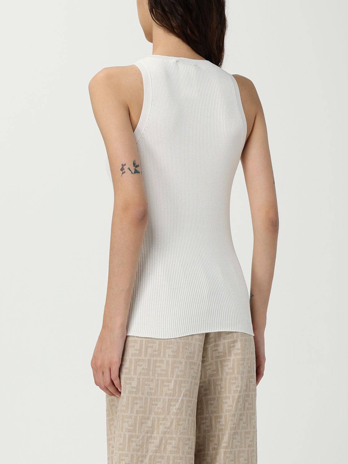 Fendi Top Woman White