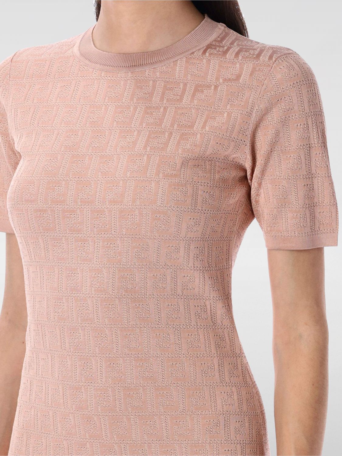Fendi Dress Woman Pink