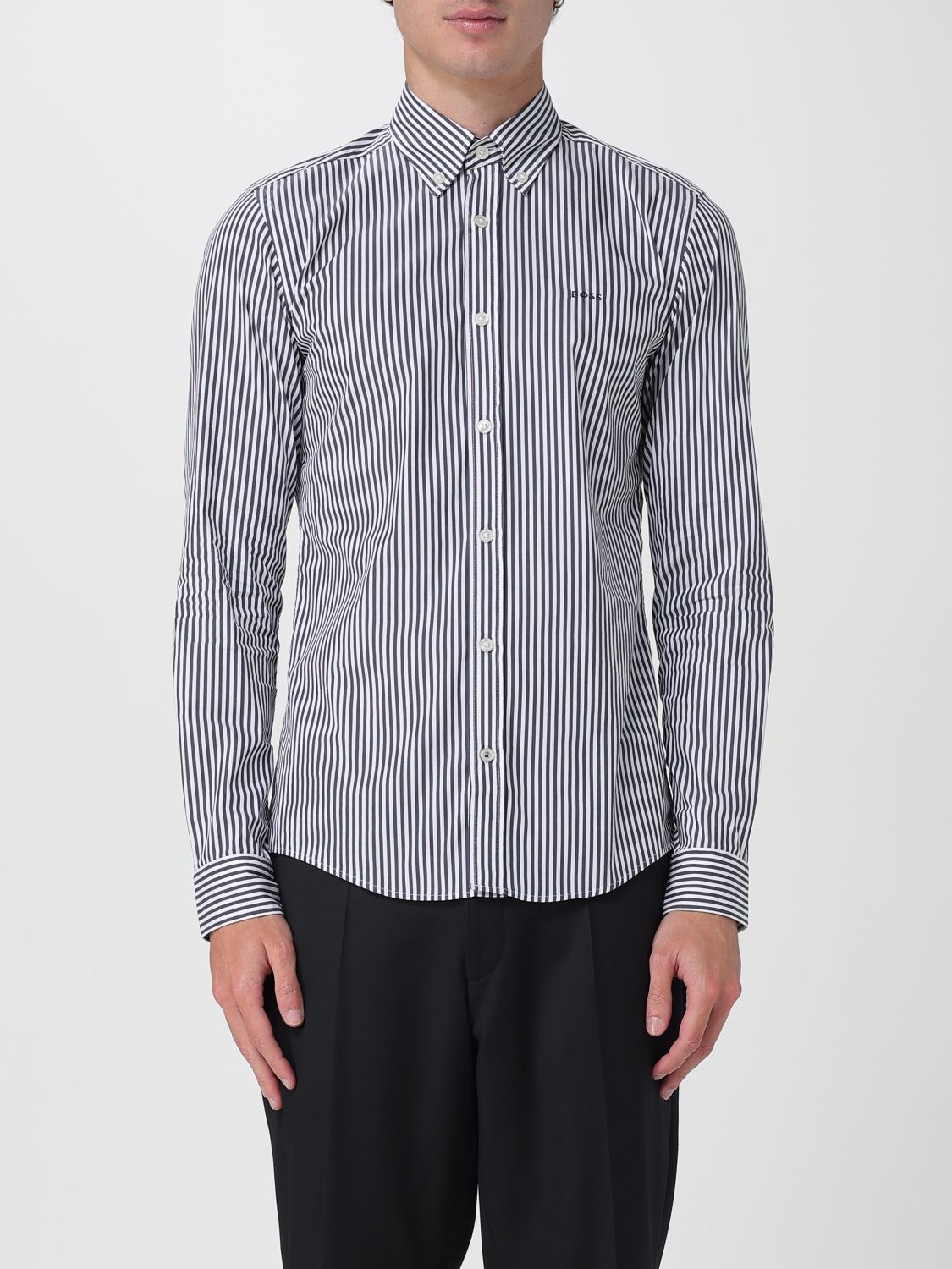 Boss Shirt Men Blue