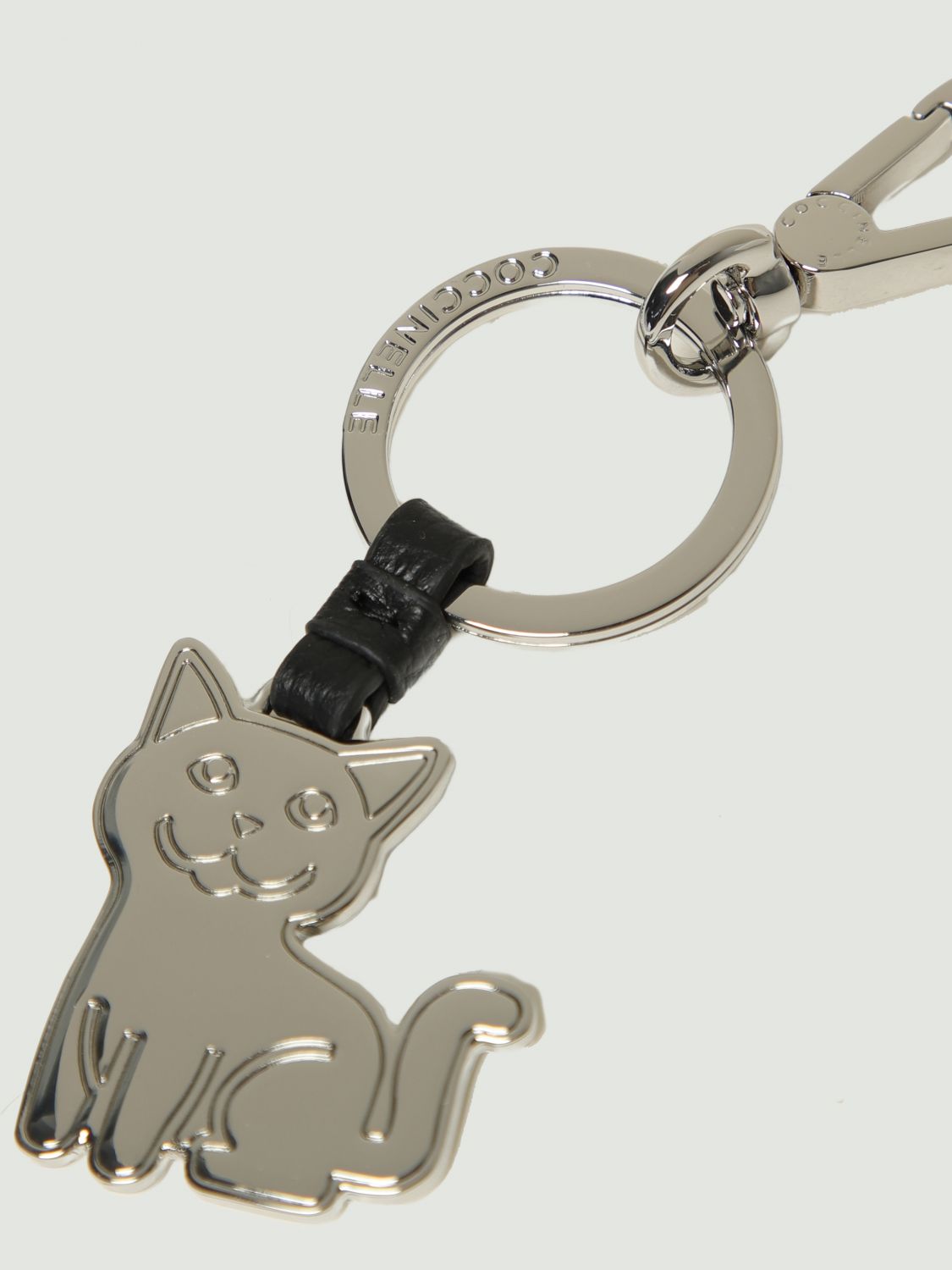 Coccinelle Key Chain Woman Black
