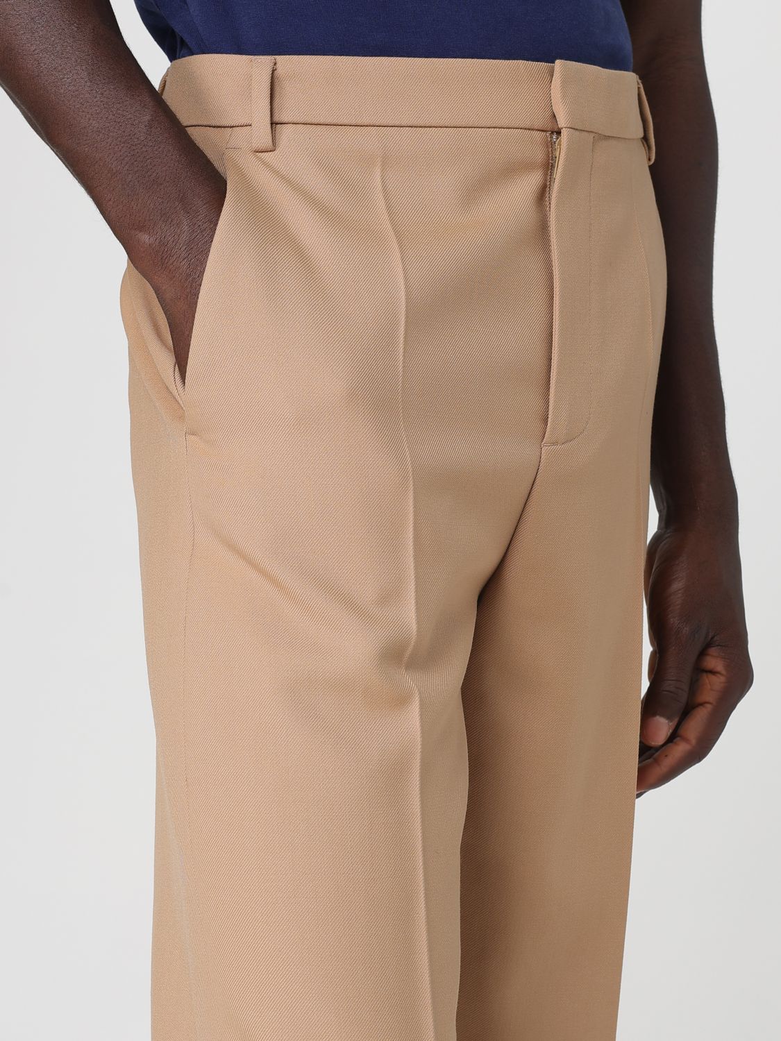 Valentino Pants Men Brown