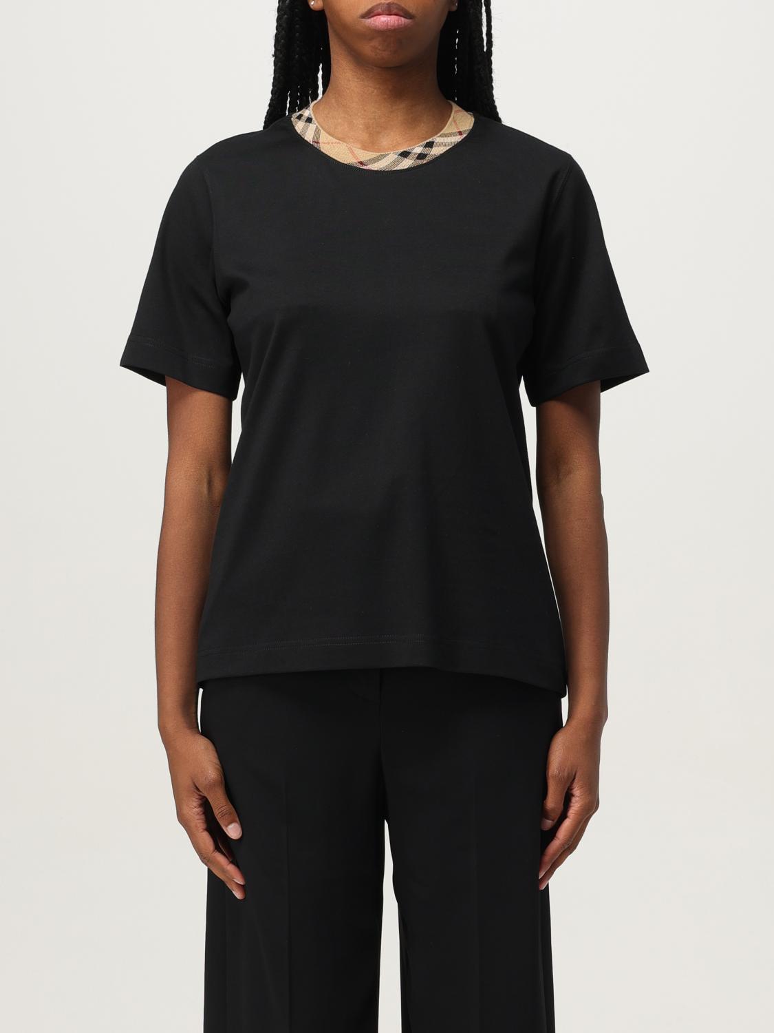 Burberry T Shirt Woman Black
