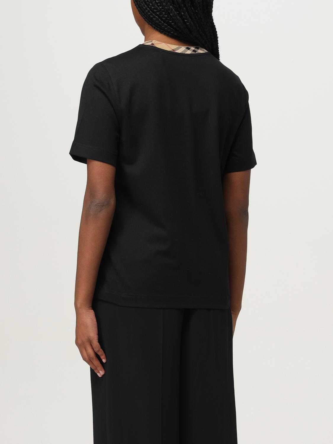 Burberry T Shirt Woman Black