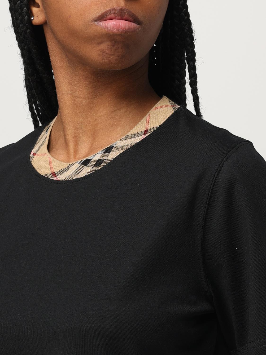 Burberry T Shirt Woman Black