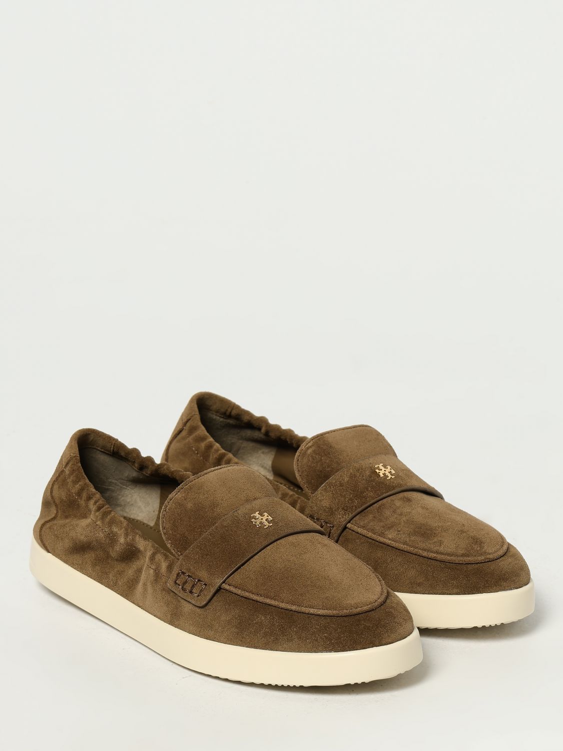Tory Burch Loafers Woman Beige