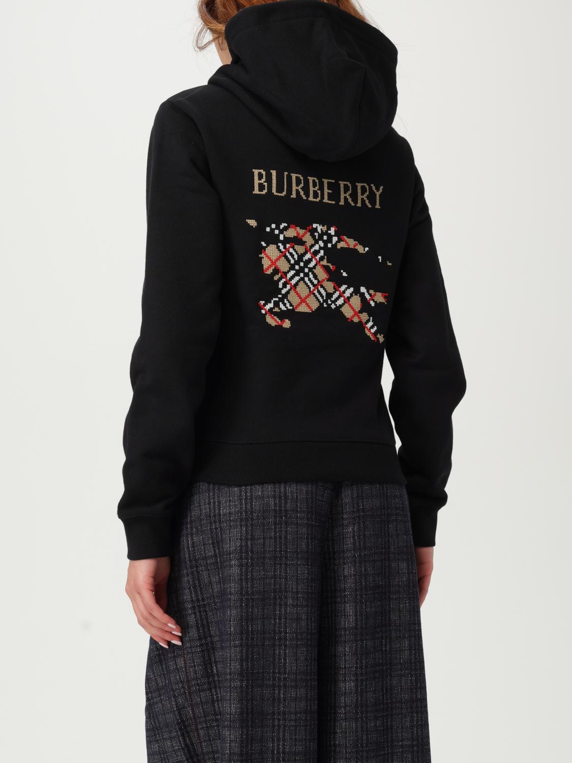 Burberry Sweatshirt Woman Black