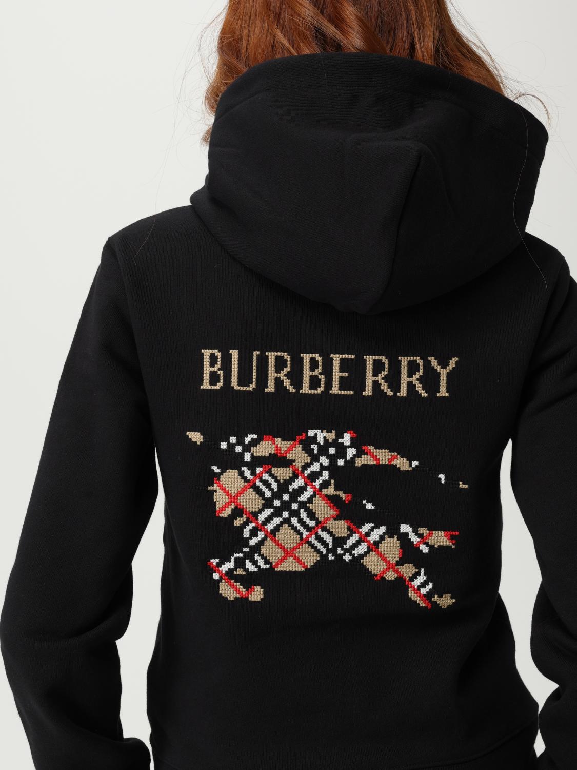 Burberry Sweatshirt Woman Black